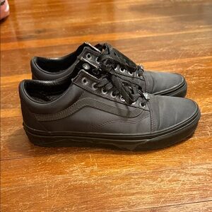 Harry Potter Vans - Black Low-Top Lace-Up Sneakers
